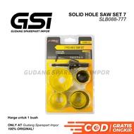 SOLID Hole Saw Set 7pcs for Wood, PVC / Wood Hole Saw, Hydroponic PVC Pipe