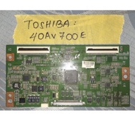 TOSHIBA 40AV700E ORIGINAL TCON