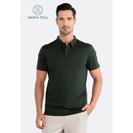 ARDEN TEAL The Organic Polo - Moss