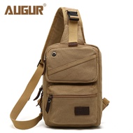 Beg lelaki AUGUR FPJ10013 water repellent canvas sling bag messenger bag bag men