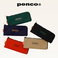 penco Flat Pen Case L-Zip Nylon Pencil Case with 2 Inner Pockets GP090