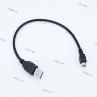 30cm 50cm USB male to Mini USB B 5pin male T port extend power supply connector Charger Player Car D