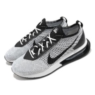 Nike 休閒鞋 Air Max Flyknit Racer 灰 黑 氣墊 針織 男鞋 運動鞋 DJ6106-002