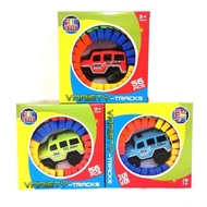 668-1 VARIETY TRACK BATTERY  TOY CAR B/O/MAINAN KERETA