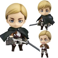 775 Attack on Titan Anime Figure Erwin Smith Action 390 Levi Ackerman Figurine Mikasa Model Dol