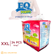 KZLU EQ Pants Disposable Baby Diaper XXL 24pcs 15kg