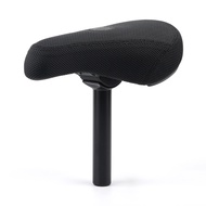 POLSO BMX Seat Thick and Seat Post 25.4mm 27.2mm 135mm 250mm Soft BMX Bike Saddle