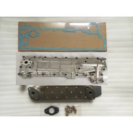 4BD1 Engine Oil Cooler Cover Oil Cooler Core For Isuzu Hitac Excavator(3 options for your choose)