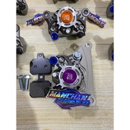 NEW PRODUCT NMAX OLD REAR CALIPER + BRACKET formula 81 racing part 8.1 REAR DISC DISC DISC STANDARD 