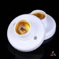 [AuraGesh] E27 Screw Cap Socket White Ceiling Light Bulb Fixing Stand Light Bulb Holder New
