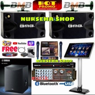 paket karaoke home bmb 8 inch full set