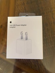 5w USB power Adapter 蘋果正版5W豆腐插頭🔌