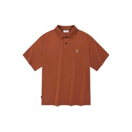 [COVERNAT] 23SS C LOGO COLLAR T-SHIRT (BROWN)