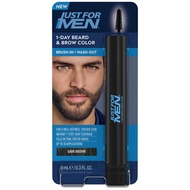 Just for Men 1-Day Beard & Brow Color, Temporary Color for Beard and Eyebrows, For a Fuller, Well-De