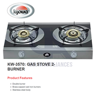 Kyowa KW-3570 Gas Stove 2-Burner