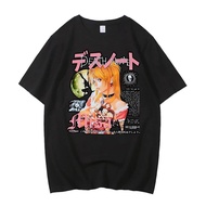 Death Note cotton t-shirt men Gothic Breathable korean clothes Retro Graphic streetwear Vintage kore