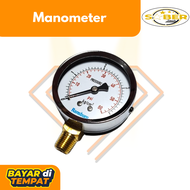 Pressure Gauge Wiebrock 6 Bar PSI Boiler Setrika Uap / Manometer Sparepart Boiler