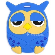 Blue Owl Luggage Tag / Travel Essentials / Christmas Present / Children Day Gift