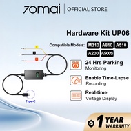 70mai Hardwire Kit Type-C UP06 Real-time Voltage Display For 70mai A210,A500S,A510,A810,M310,T800E