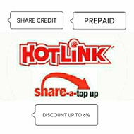 HOTLINK / MAXIS SHARE A TOP UP / SHARE CREDIT RM10 , 20 , 30