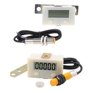 【MT】 Magnetic Induction Counter Digital Electronic Punch Counter Metal Sensor 5-Digit