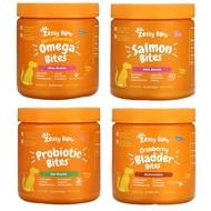 Zesty Paws Omega Bites | Salmon Bites | Cranberry Bladder Bites | Probiotic Bites | For Dogs, 90 Sof