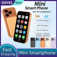 SOYES New XS19 Pro Android12.0 Pocket Smartphone 4G LTE 3.88" Display 4GB+64GB Google Play WiFi Hots