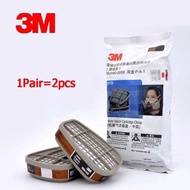 Set of 2 3M 6001 air filter masks for 3M 7502 6200 6800 3M mask respirator mask