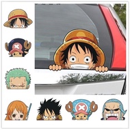 [Sparkling Grocery Store 49c680shj1.my] bumper sticker Car sticker Car sticker One Piece Luffy Chopp