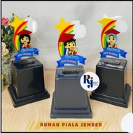 Custom Acrylic Graduation Trophy - Award Trophy