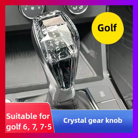 LED Crystal Gear Stick Shift Knob for Golf 6 Golf 7 Golf 7.5 Automatic Gear Stick Golf 6 Golf 4 Golf