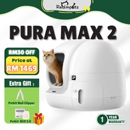[MY Authorized] PETKIT Pura Max 2 Self Cleaning Automatic Cat Litter Box  Pet Toilet Kucing Automati