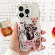 iPhone Galaxy Cat 防摔防刮透明手機殼
