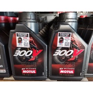 MOTUL 4T 300V 10W40 10W50 💯ORIGINAL MINYAK HITAM MOTUL 300V