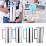 CHERRY3WK Water Bottle, Single Layer Thickened 1.8 Liter Iced Tea Pitcher,  Flip Top Lids Stainless 