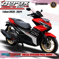 YAMAHA AEROX CONNECTED OLD FULL BODY STICKER DECAL VARIATION Simple Racing 2CA00 DESIGNbebas