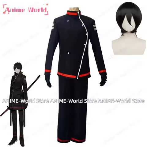 《Custom Size》Game Library Of Ruina Valentin Cosplay Costume Black Suit Carnaval Costume Halloween Ch