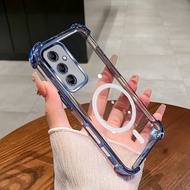 Case For Samsung A16 A26 A36 A56 5G Phone Case 2025 Shockproof New Magnetic softCase Four-corner sho