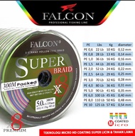 SENAR PE X8 FALCON SUPER BRAID 300 METER CONNECTING -