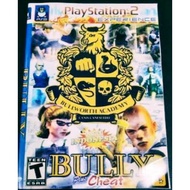 Cassette Ps2 Game BULLY cheat Indonesia