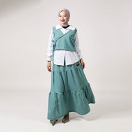 Setelan Wanita GYL Baju dan Rok Panjang Carlina Fashion