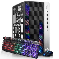 HP RGB Gaming Desktop Computer, Intel Quad Core I5-6500 up to 3.6GHz, Radeon RX 550 4G, 16GB DDR4, 1