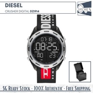 (SG LOCAL) Diesel DZ1914 Crusher Digital Nylon Strap Men Watch