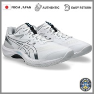 Asics Volleyball Shoes V-SWIFT FF 5 1053A073 Unisex Adult 100 (White/Career Grey) 2E Asics Volleybal