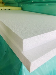 EPS Foam (F Grade เกรดไม่ลามไฟ) โฟมกันร้อน หนา 2 นิ้ว (ความหนาแน่น 1 ปอนด์) ขนาด 60 x 120cm ราคา 14