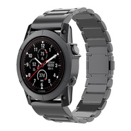 22mm Three-Bead Buckle Metal Quick Release Watch Band For Garmin Fenix 7 / Forerunner 965
