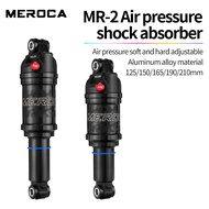 MEROCA MR2 Air Rear Shock Absorber 125 150 165 190 210mm Adjustable Stiffness for Full Suspension MT