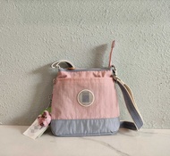Kipling ˉ  Nylon Urban Minimalist and Fashionable Retro Color Matching Single Shoulder Crossbody Small Square Bag KI1893