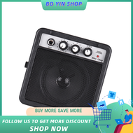 5W Mini Guitar Amplifier Amp Speaker with 3.5mm &amp; 6.35mm Inputs 1/4 Inch Output Supports Volume Tone Adjustment Overdrive