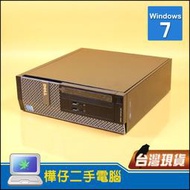 【樺仔二手電腦】DELL OptiPlex 3020 i5四核心CPU 8G記憶體 Win7 迷你平躺式主機 划算主機